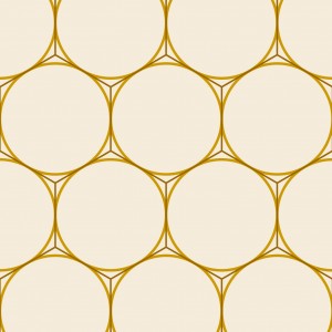 Honeycomb with circles